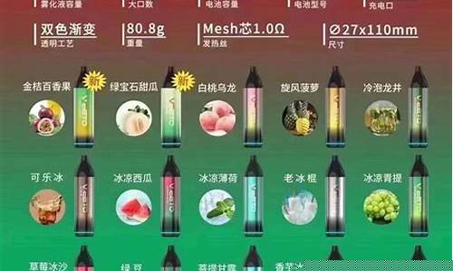 一次性悦刻哪几个味道