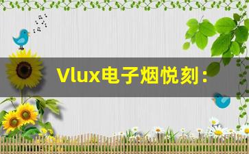 Vlux电子烟悦刻：探索未来电子烟的创新科技